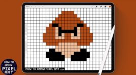 How to Draw AMONG US | Christmas Pixel Art Snowman Hat - How To Draw ...